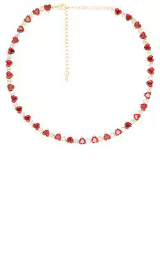 Heart To Heart Tennis Necklace
                    
                    BONBONWHIMS | Revolve Clothing (Global)