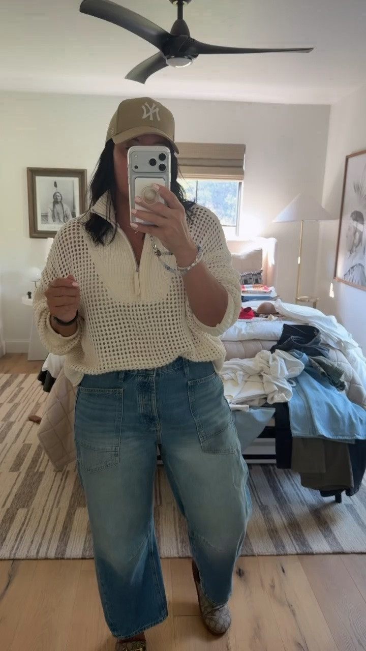 These pants are so good! They are loose and comfortable. I’m a curvy size 8 and I’m wearing a size 29.

#LTKgrwm #LTKootd #LTKBeauty