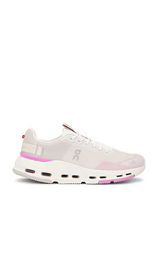 On Cloudnova Form 2 Sneaker in Pearl & Raspberry from Revolve.com | Revolve Clothing (Global)