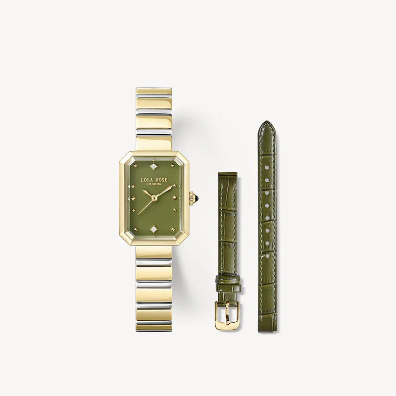 Lola Rose Green Onyx Watch｜Quick-Change Straps, 2 Styles in 1 | Lola Rose