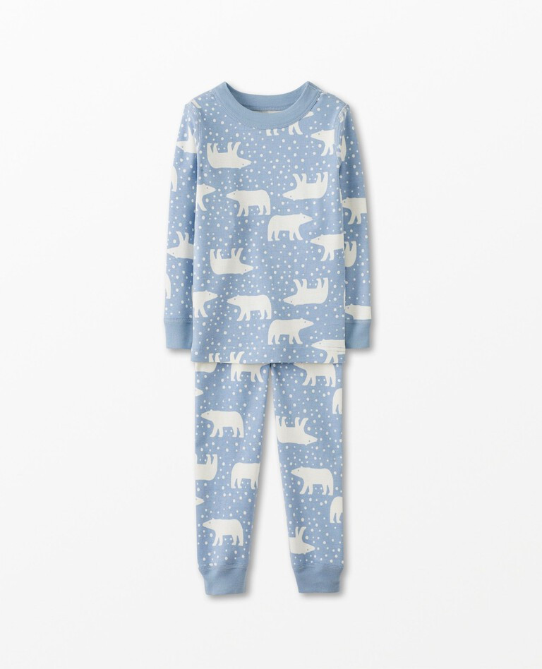 Holiday Print Long John Pajama Set | Hanna Andersson
