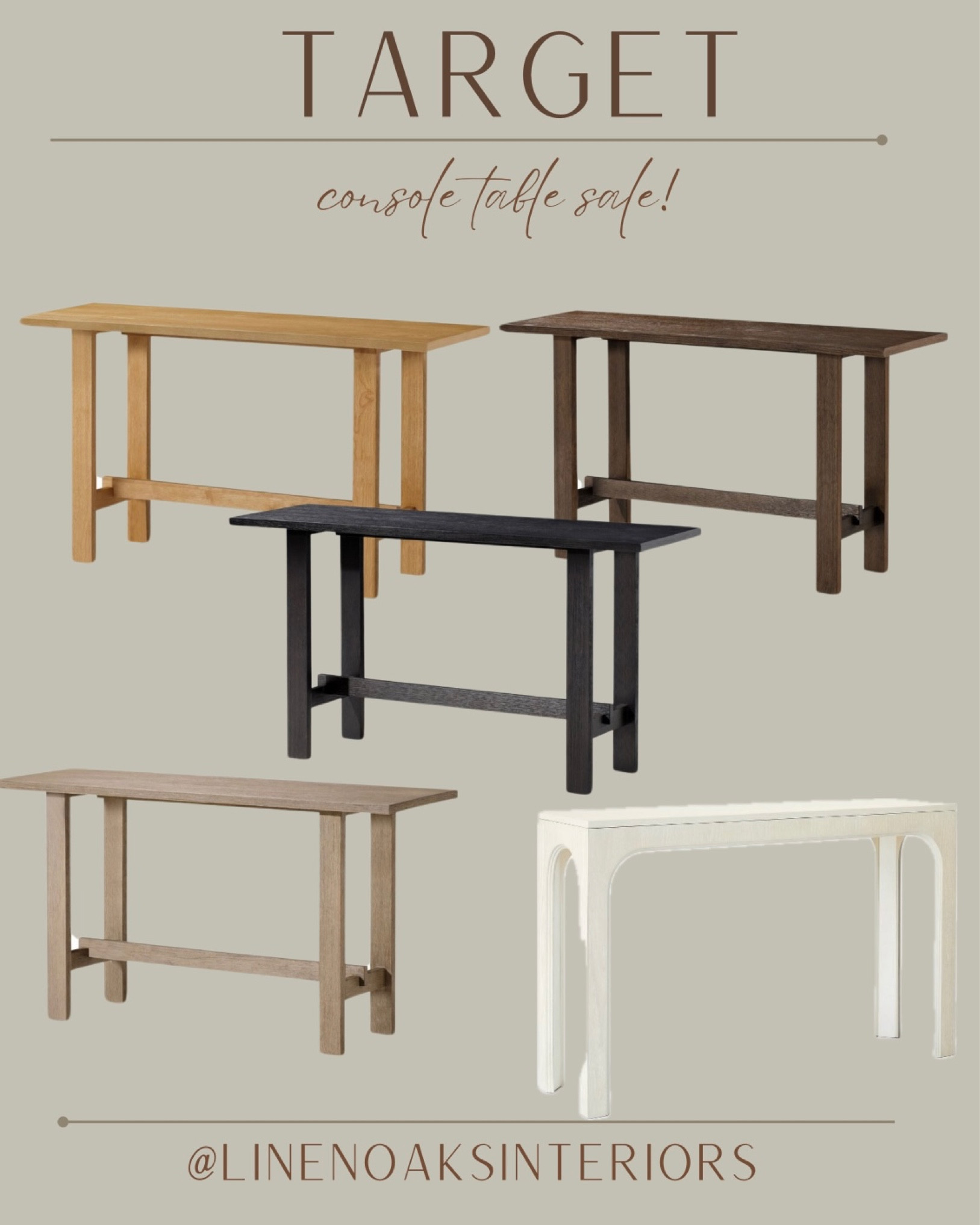 Target console table SALE!

Console tables/ affordable consoles/ wood console/ black consoles/ table/ entryway table/ furniture sale 

#LTKfindsunder100 #LTKhome #LTKsalealert