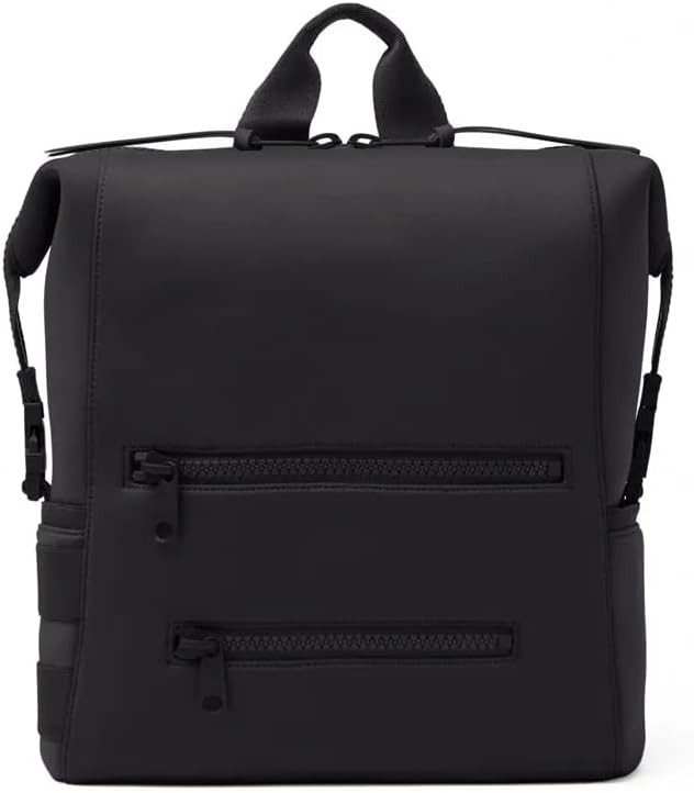 State of Bliss Diaper Bag Backpack Durable Black Neoprene with Changing Pad and Bottle Pockets, L... | Amazon (US)