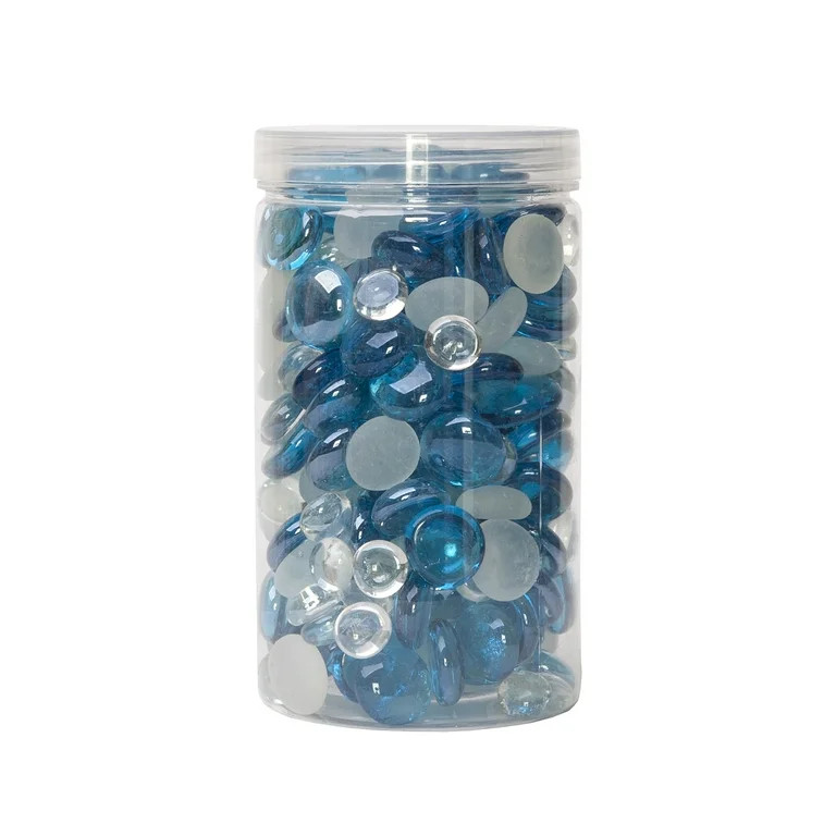 Akasha Superfoods Dusk Blue Glass Loose Gemstone, 38 oz | Walmart (US)