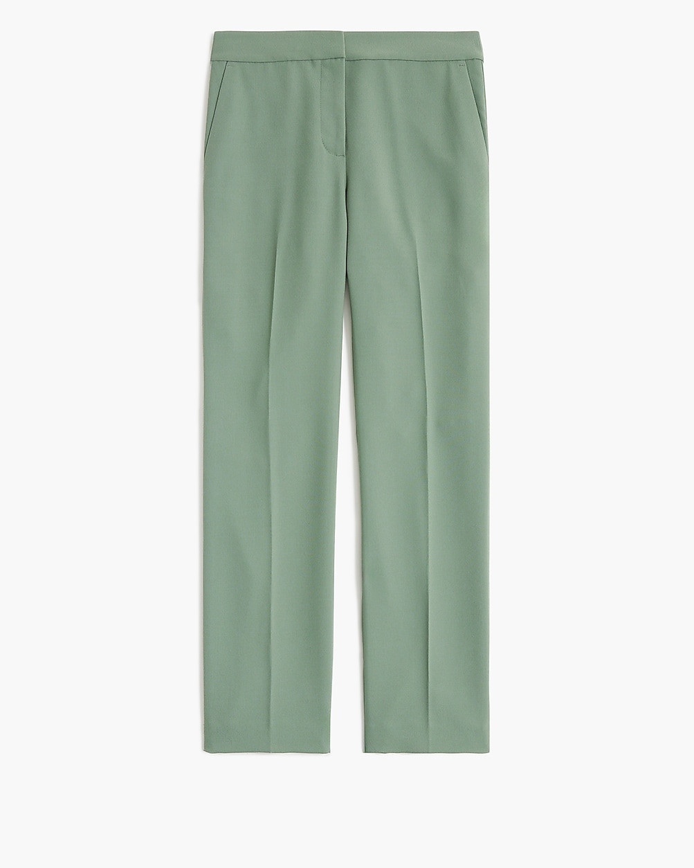 Crepe straight-leg cropped pant | J.Crew Factory