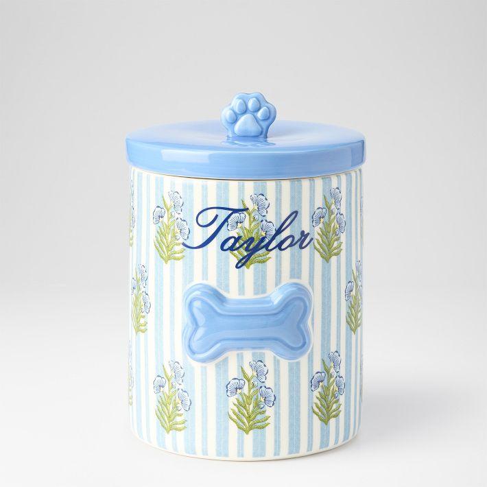 Ceramic Dog Treat Jar | Mark and Graham