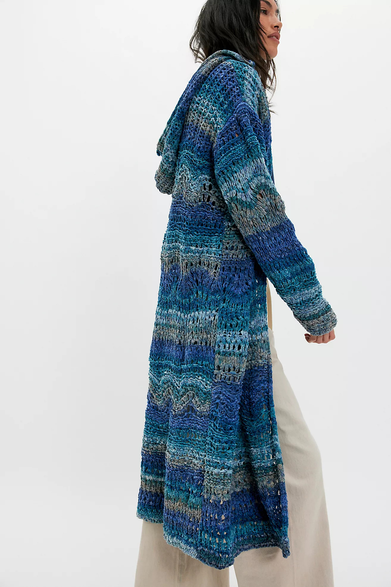 Kelp Knit Maxi Cardi | Free People (Global - UK&FR Excluded)