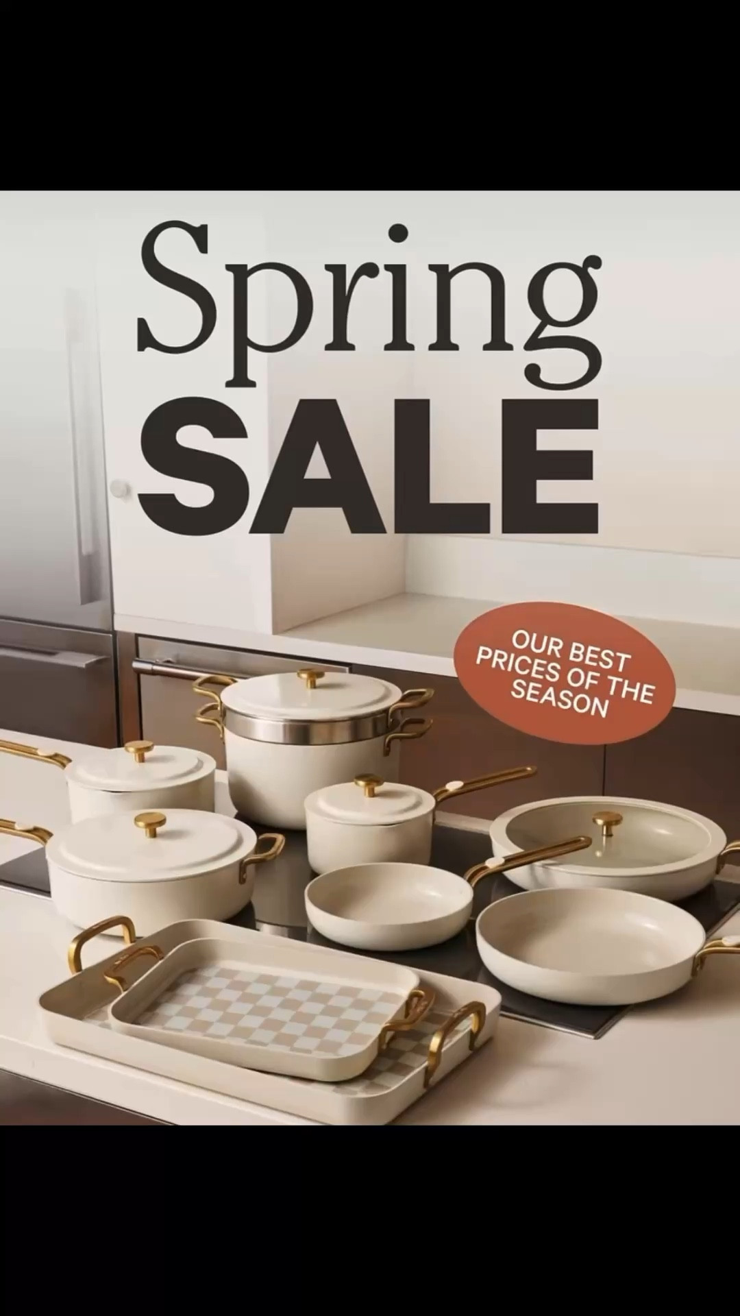 We absolutely LOVE OUR PLACE cookware! Not only is the quality amazing but they come in so many beautiful colors and styles.

We also love when it’s SPRING SALE time!