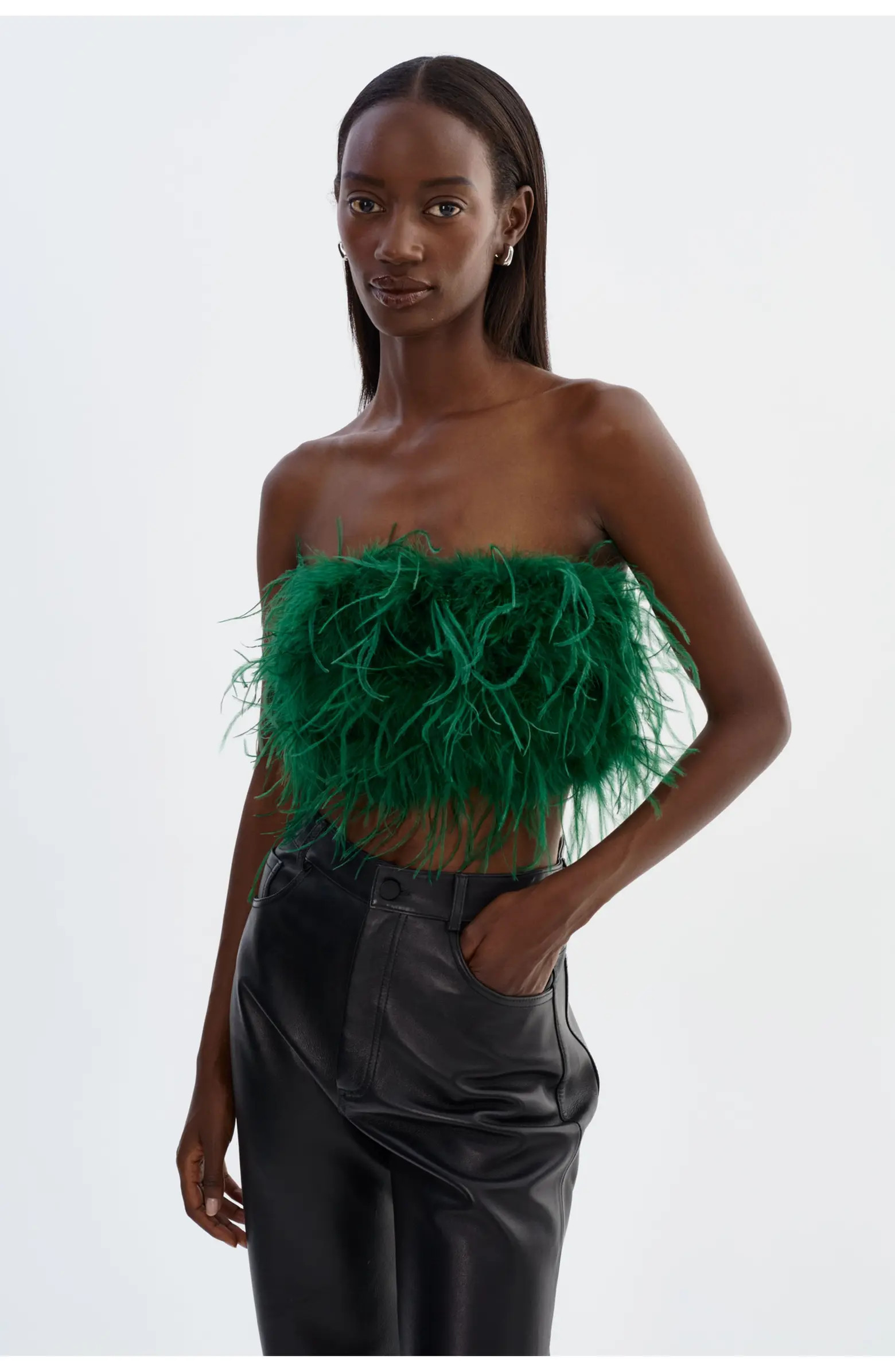 Zaina | Feather Bustier | Nordstrom