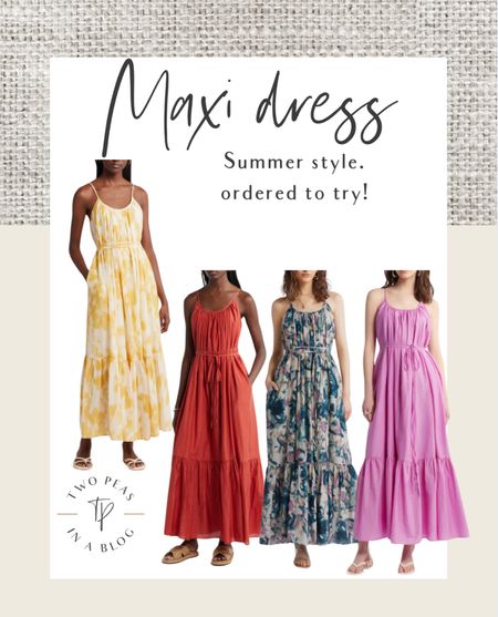 Summer style. Breezy maxi dresses. 


#LTKover40 #LTKSeasonal