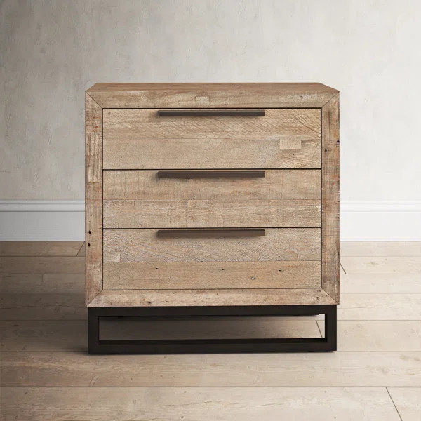 Holton 3 Drawer Nightstand | Wayfair North America