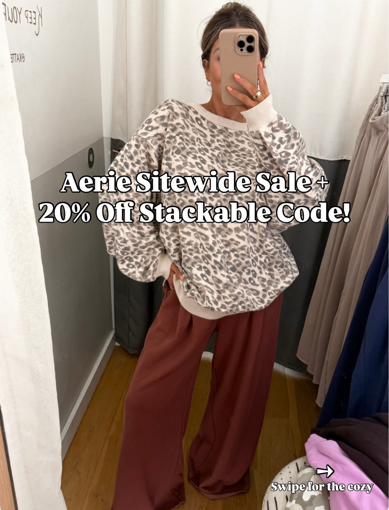 Aerie site-wide sale + 20% off stackable code! Fall fashion and comfy cozy fall styles and athleisure sets! 

#LTKSaleAlert #LTKFindsUnder50 #LTKFallSale