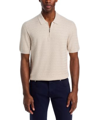 Chevron Quarter-Zip Sweater Polo | Bloomingdale's (US)