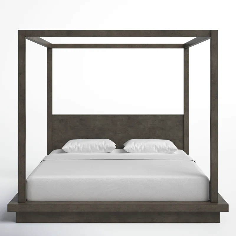 Brooks Solid Wood Canopy Bed | Wayfair North America