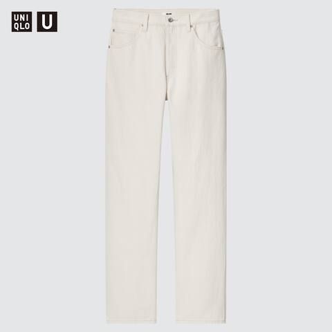 Damen Uniqlo U High Waisted Straight Jeans (Regular Fit) | UNIQLO (DE)