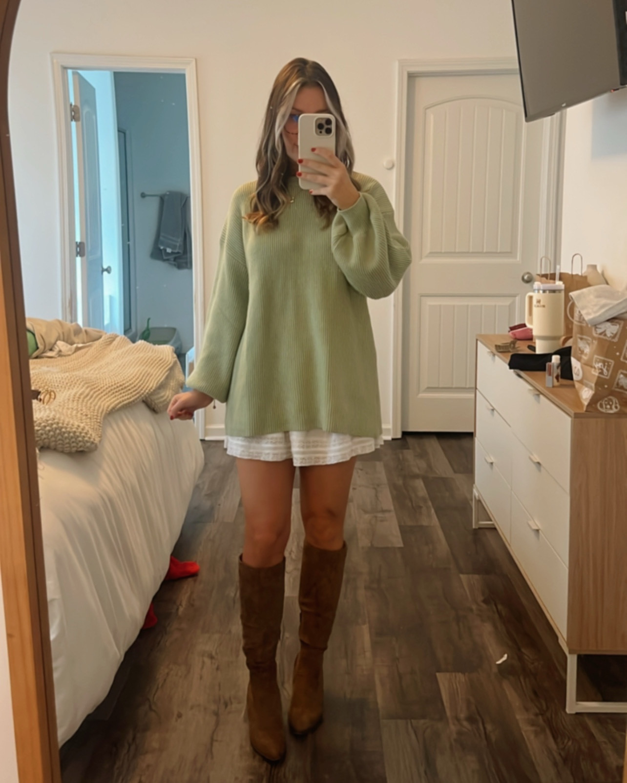 jumper is from charcoal clothing! skort is hollister and no longer sold but i linked similar! 