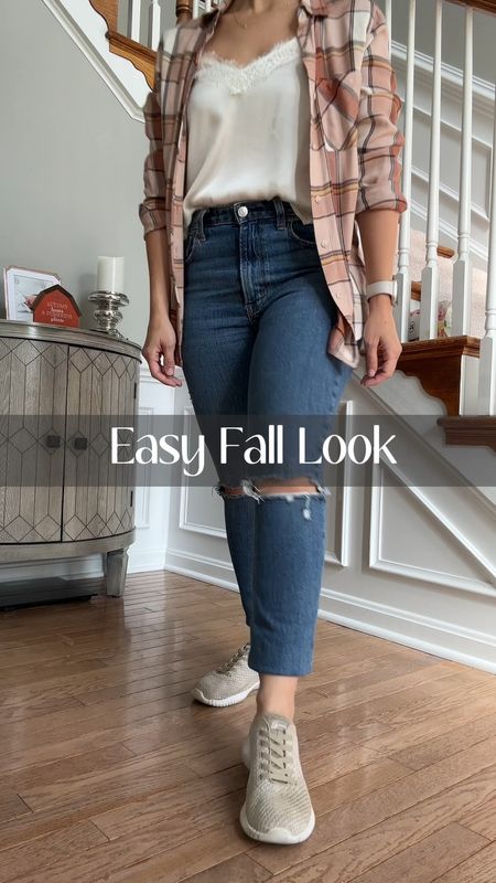 Such an easy, classic fall look to re-create! If your a mom and don’t want to spend a crazy amount of money on those viral slip on sneakers, this neutral and super comfy option is perfect for you. I switch the insoles out for extra support too. 

P.S. these sun glasses are insanely affordable and will be on repeat the rest of the season 🤩

#LTKstyletip #LTKSeasonal #LTKHalloween