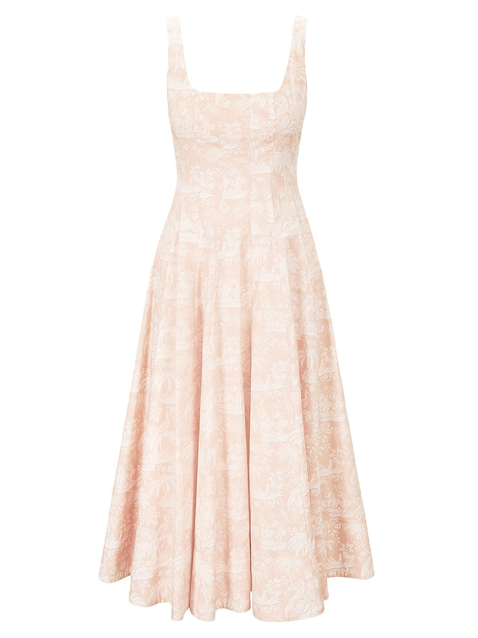 Women's Wells A-Line Dress - Beige Ivory Toile - Size 4 | Saks Fifth Avenue