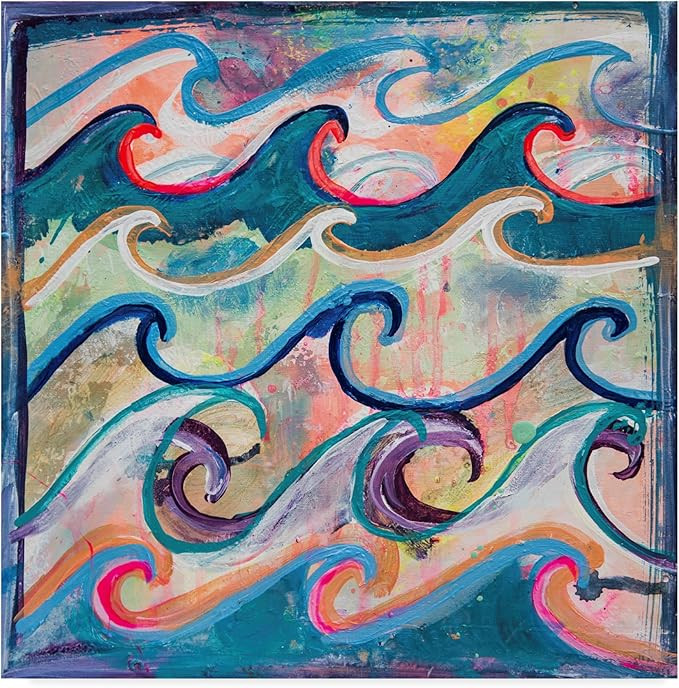 Layers Of The Seas by Zwart, 35x35-Inch | Amazon (US)