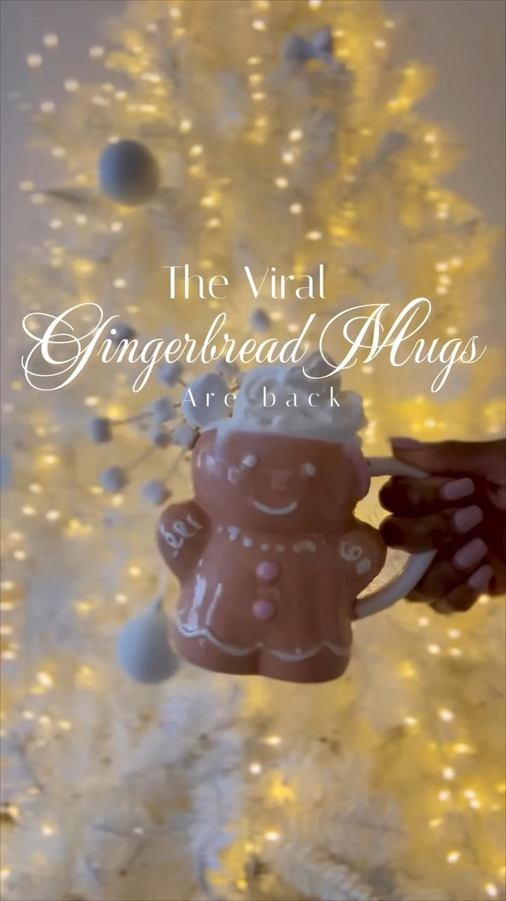 The viral gingerbread man mugs. They really are the cutest, I can see why they went viral and still are going viral.

#LTKWatchNow #LTKHoliday #LTKSeasonal
