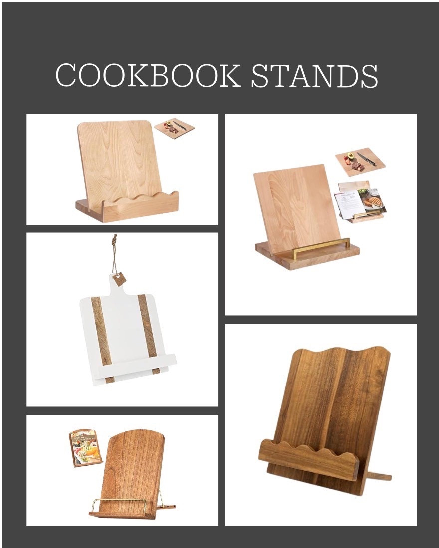 Cute countertop cookbook displays 

#LTKHome