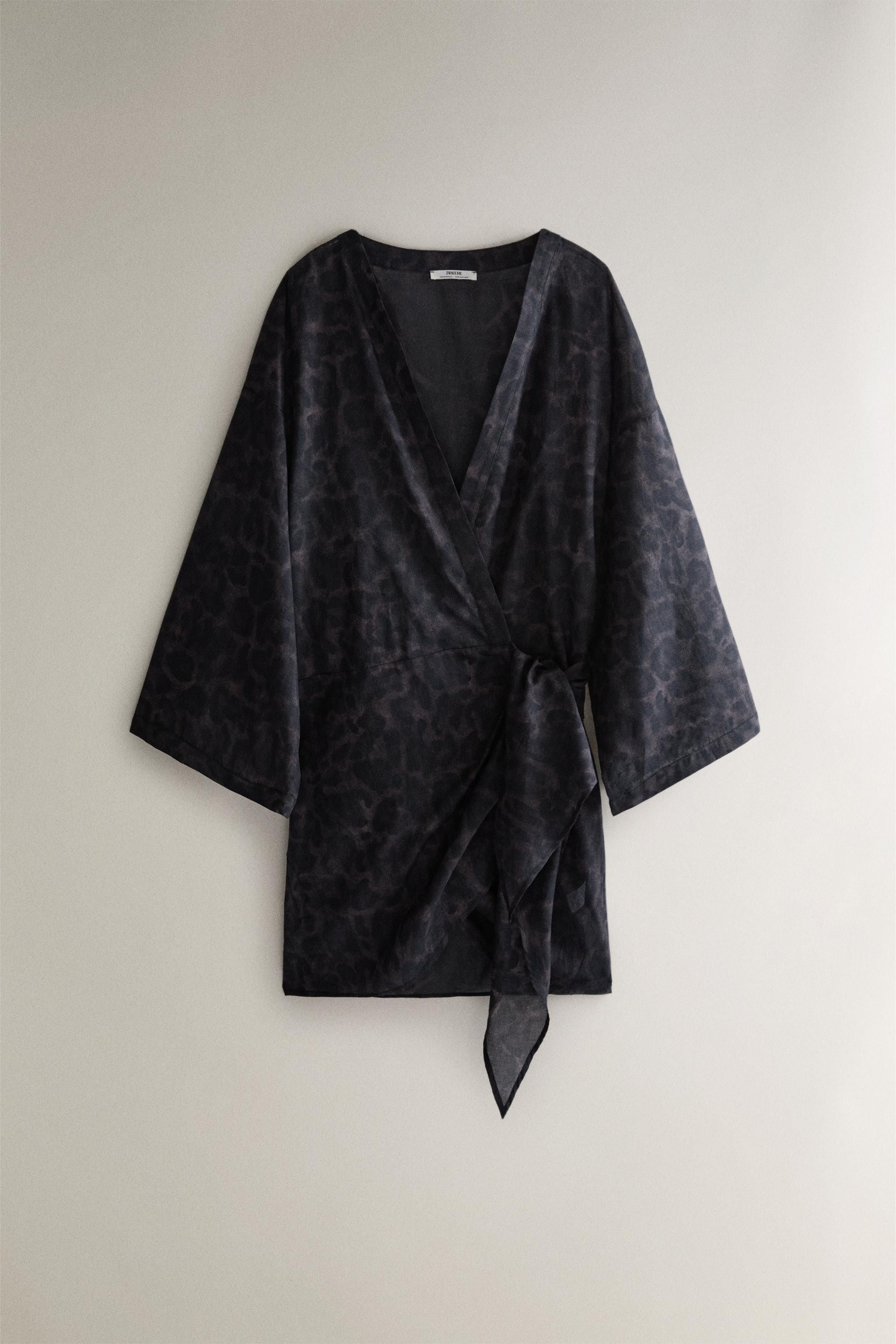 ANIMAL PRINT COTTON DRESS | Zara UK