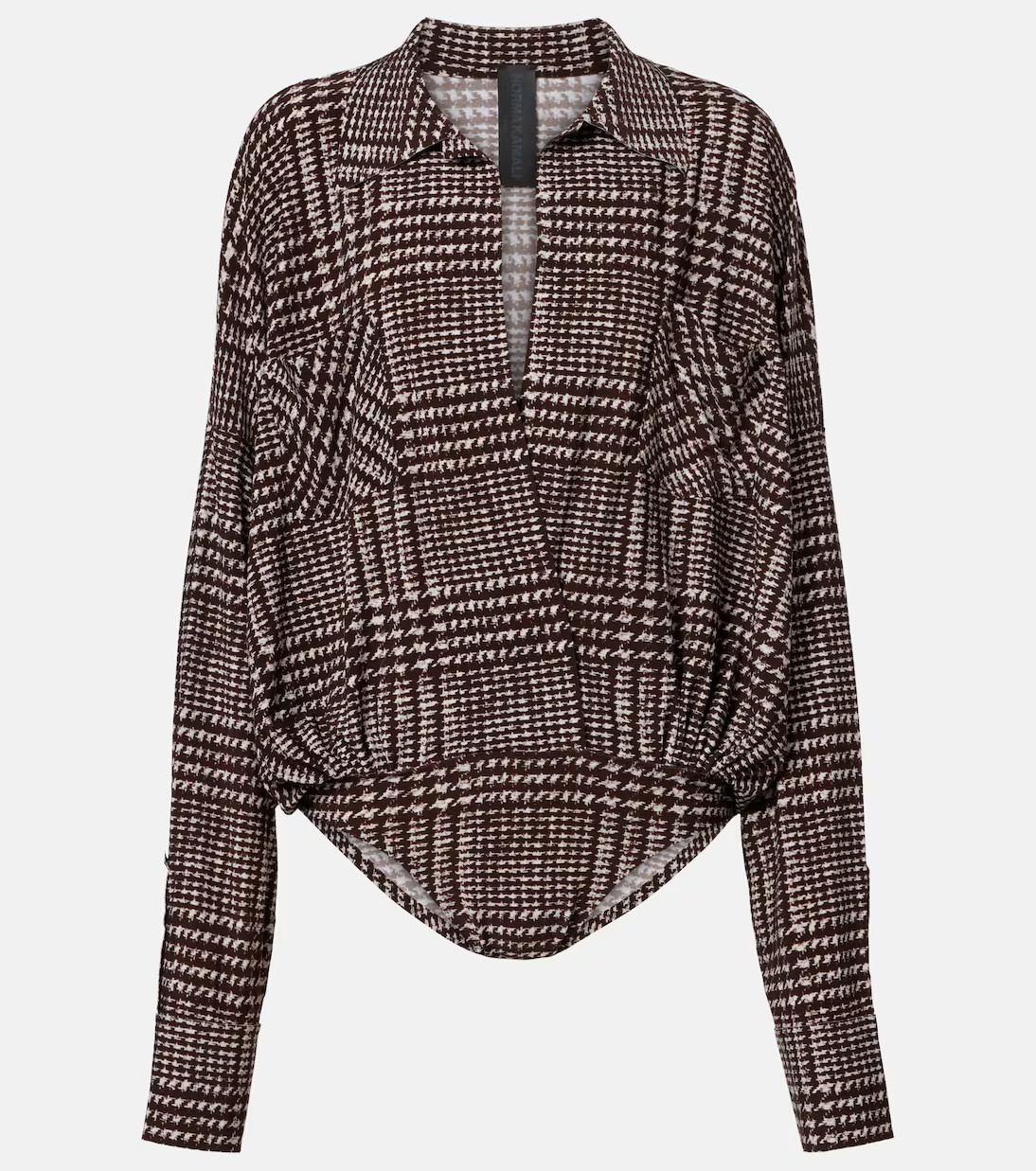 Prince of Wales check bodysuit | Mytheresa (UK)
