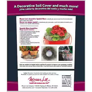 Mosser Lee 250 cu. in. Spanish Moss Soil Cover ML0560 8 | The Home Depot