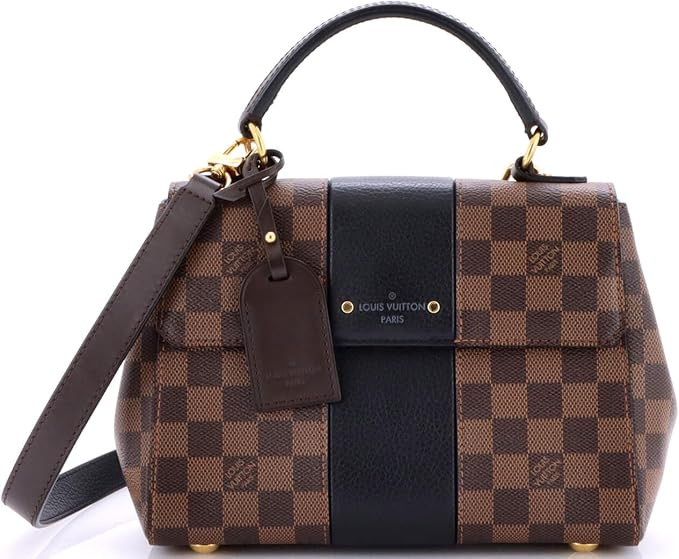 Amazon.com: Louis Vuitton, Pre-Loved Bond Street Handbag Damier with Leather BB, Black : Luxury S... | Amazon (US)