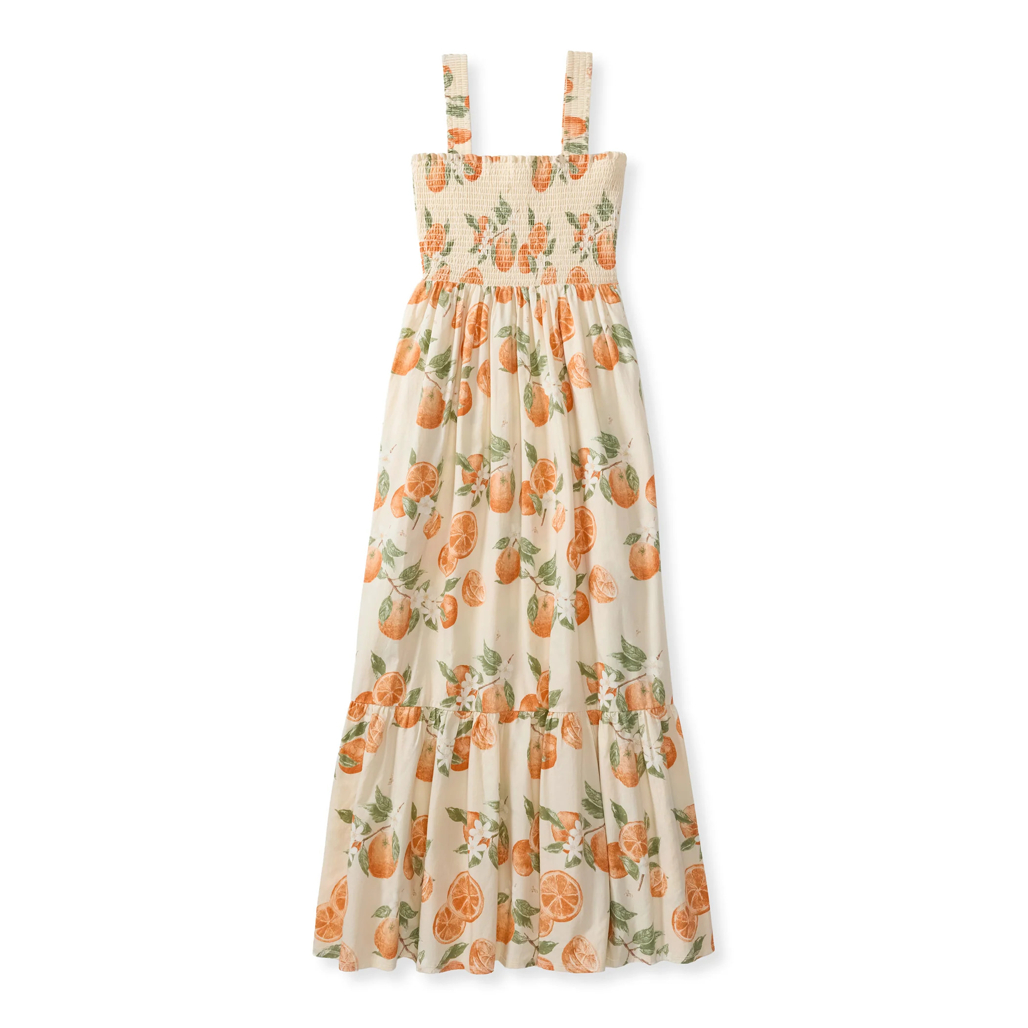 Dubrovnik Oranges Matching Women's Dress | Burts Bees Baby