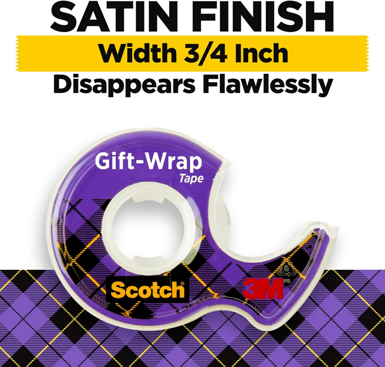 Scotch Gift Wrap Tape, Invisible, Holiday Gift Wrapping Supplies for Christmas Presents and Gift ... | Amazon (US)