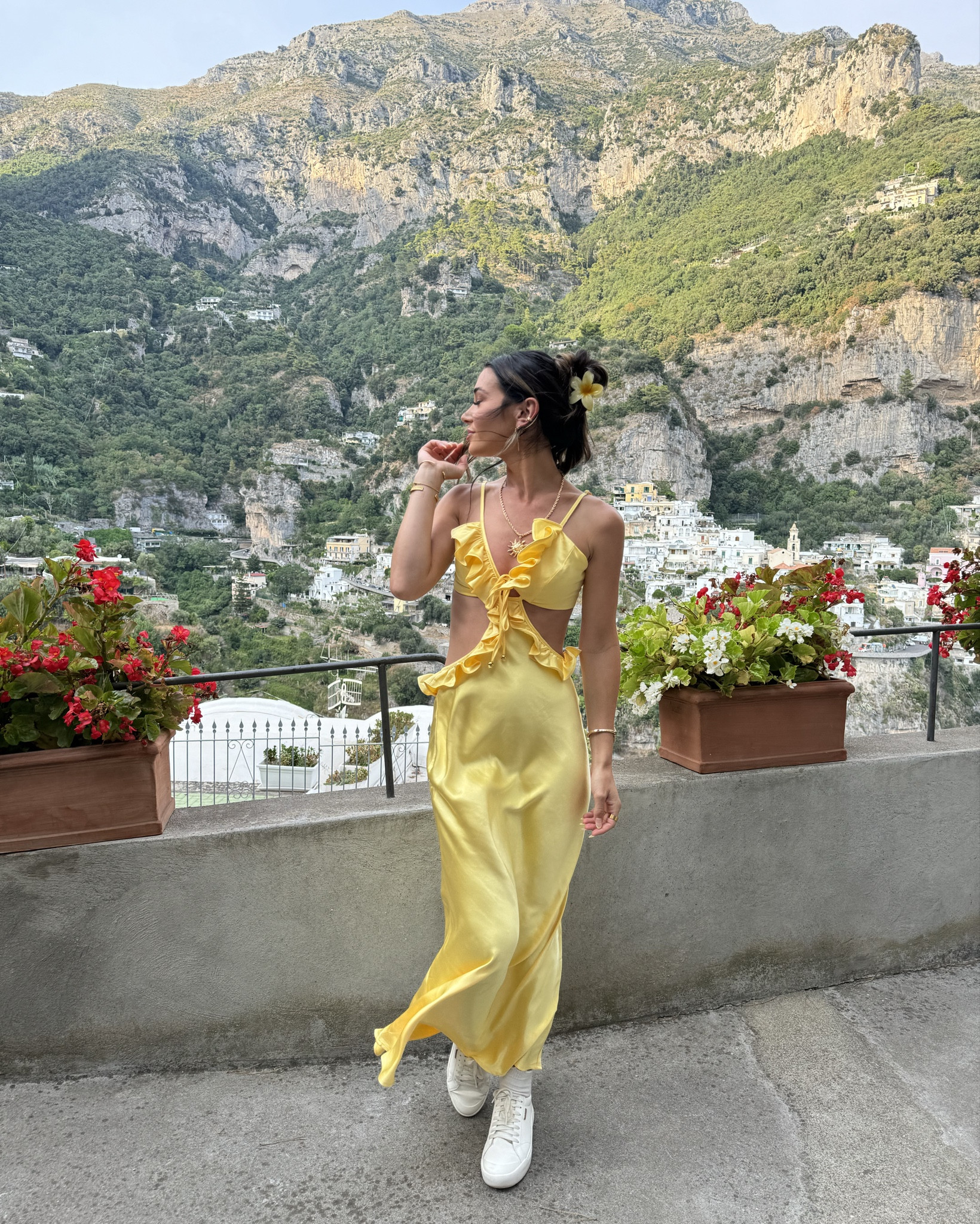 yellow dress I wore in Positano 🔆 ordered a size S but an XS probably would have fit a little better! Absolutely love this dress 💛

#LTKFindsUnder50 #LTKStyleTip #LTKTravel
