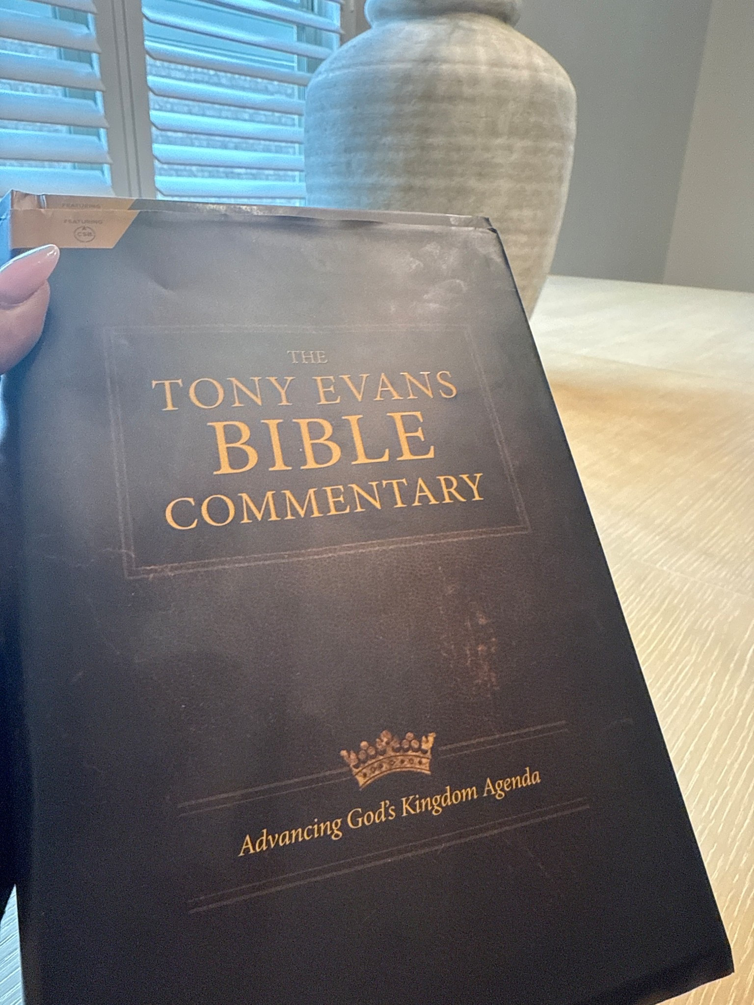 The best morning routine to have is to slow down and spend some time in the word. Loving this commentary Bible 

#LTKGiftGuide #LTKmorningroutine #LTKstorytime