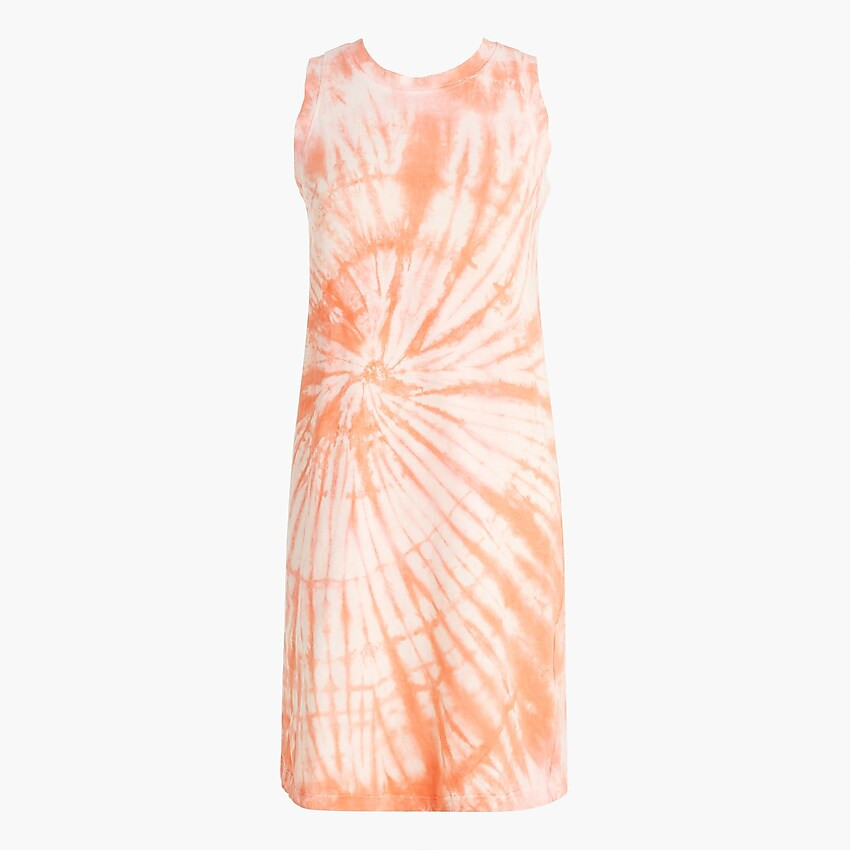 Tie-dyed knit tank mini dress | J.Crew Factory