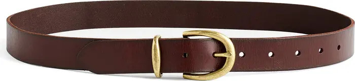 Madewell Classic Leather Belt | Nordstrom | Nordstrom