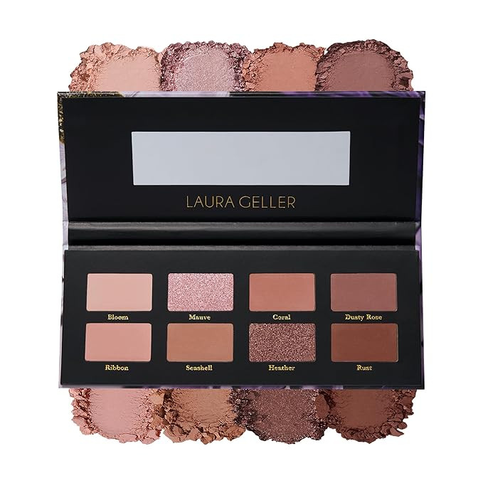 LAURA GELLER NEW YORK Blend Away Rosy & Rustic 8 Multi-Finish Eyeshadows | Amazon (US)