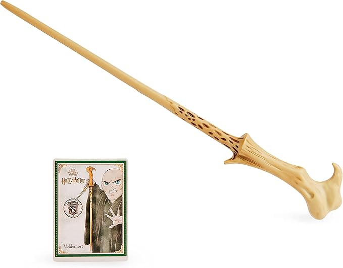 Wizarding World Harry Potter, 12-inch Spellbinding Voldemort Magic Wand with Collectible Spell Ca... | Amazon (US)