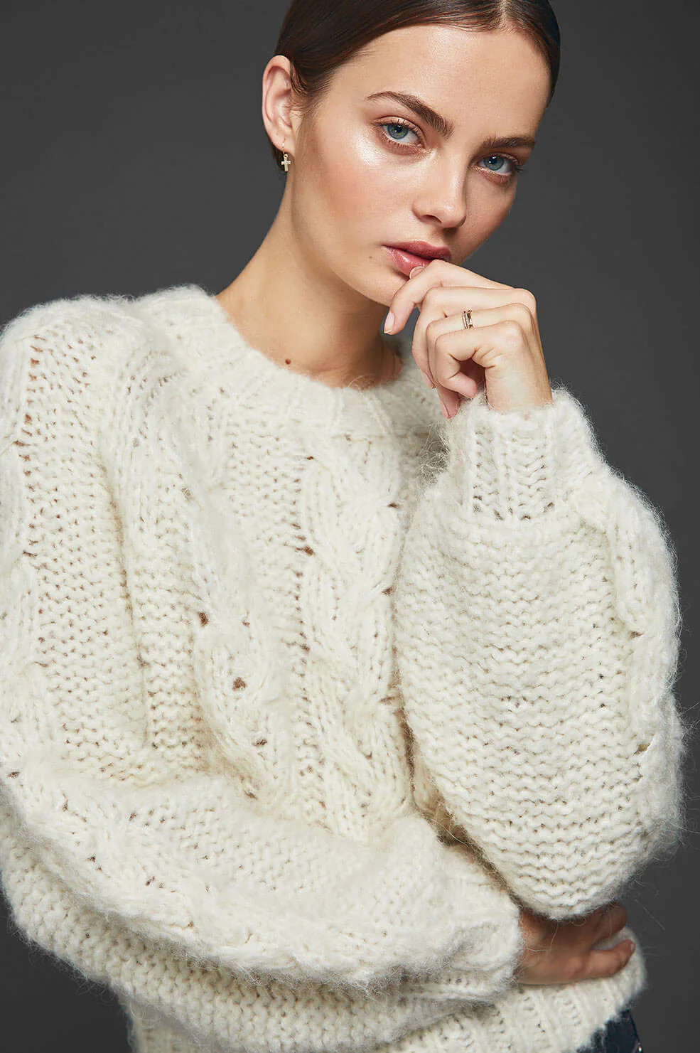 Ali Knit - Cream | ANINE BING