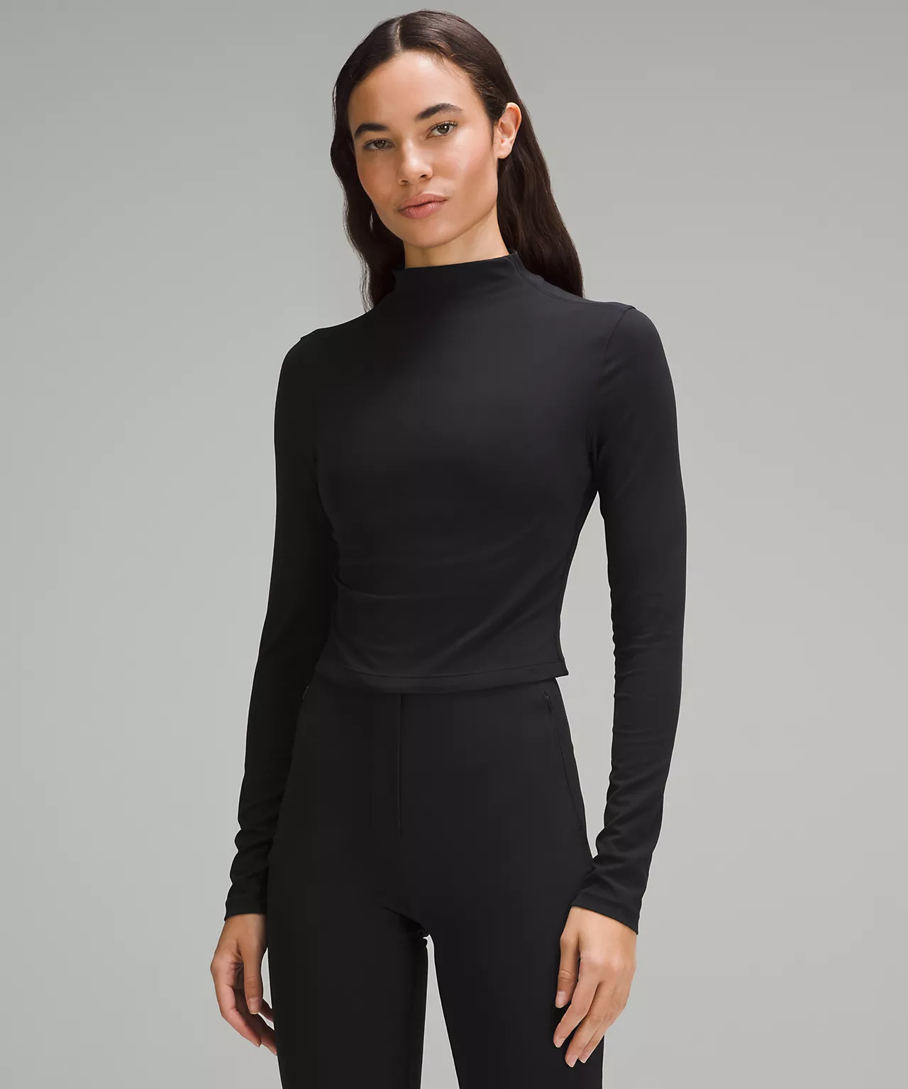 All Aligned Mockneck Long-Sleeve Shirt | Women's Long Sleeve Shirts | lululemon | Lululemon (US)