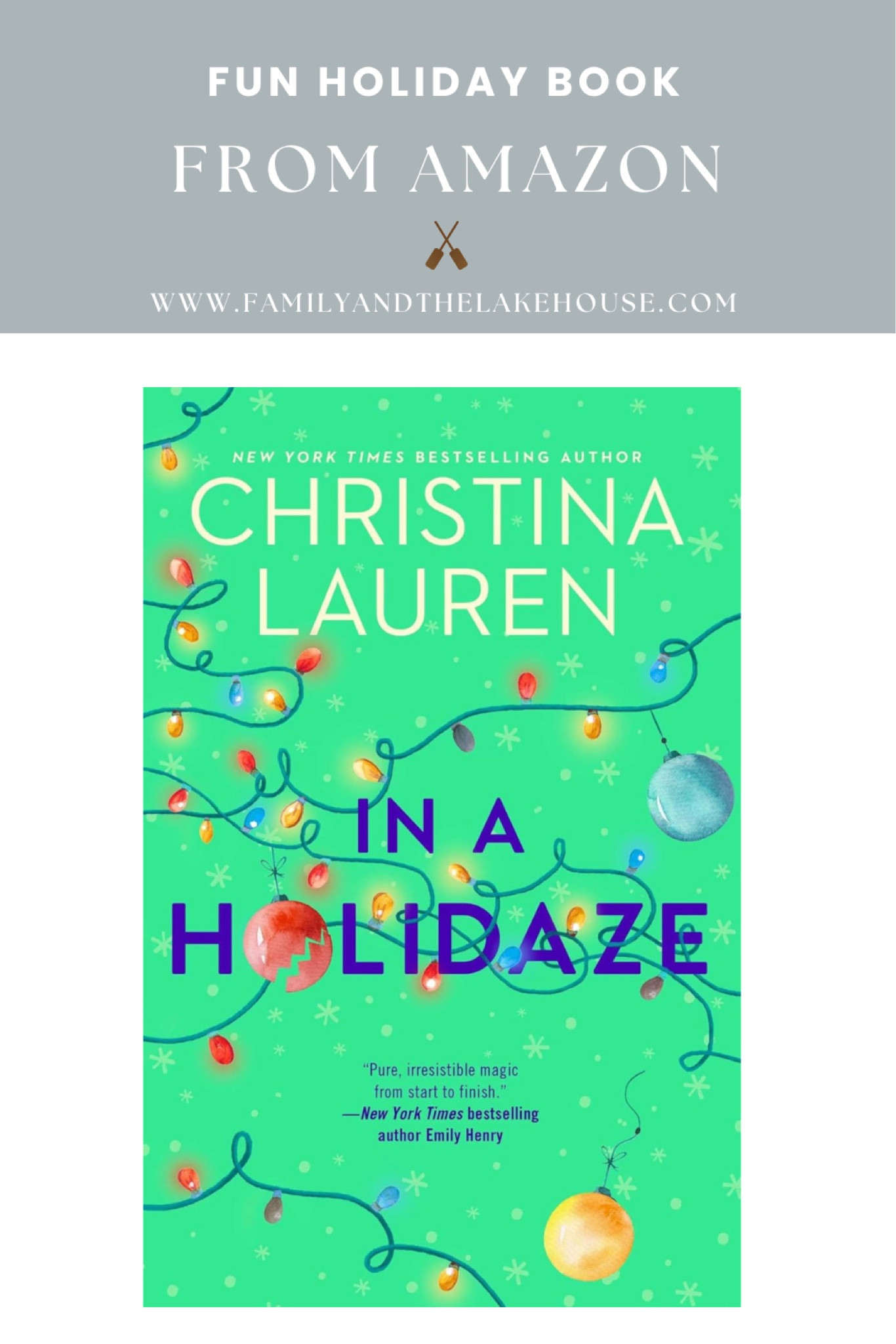 This was a great book to read for the season!  It’s like Groundhog Day meets It’s a Wonderful Life! 🌲🌲🌲

#LTKHoliday #LTKSeasonal