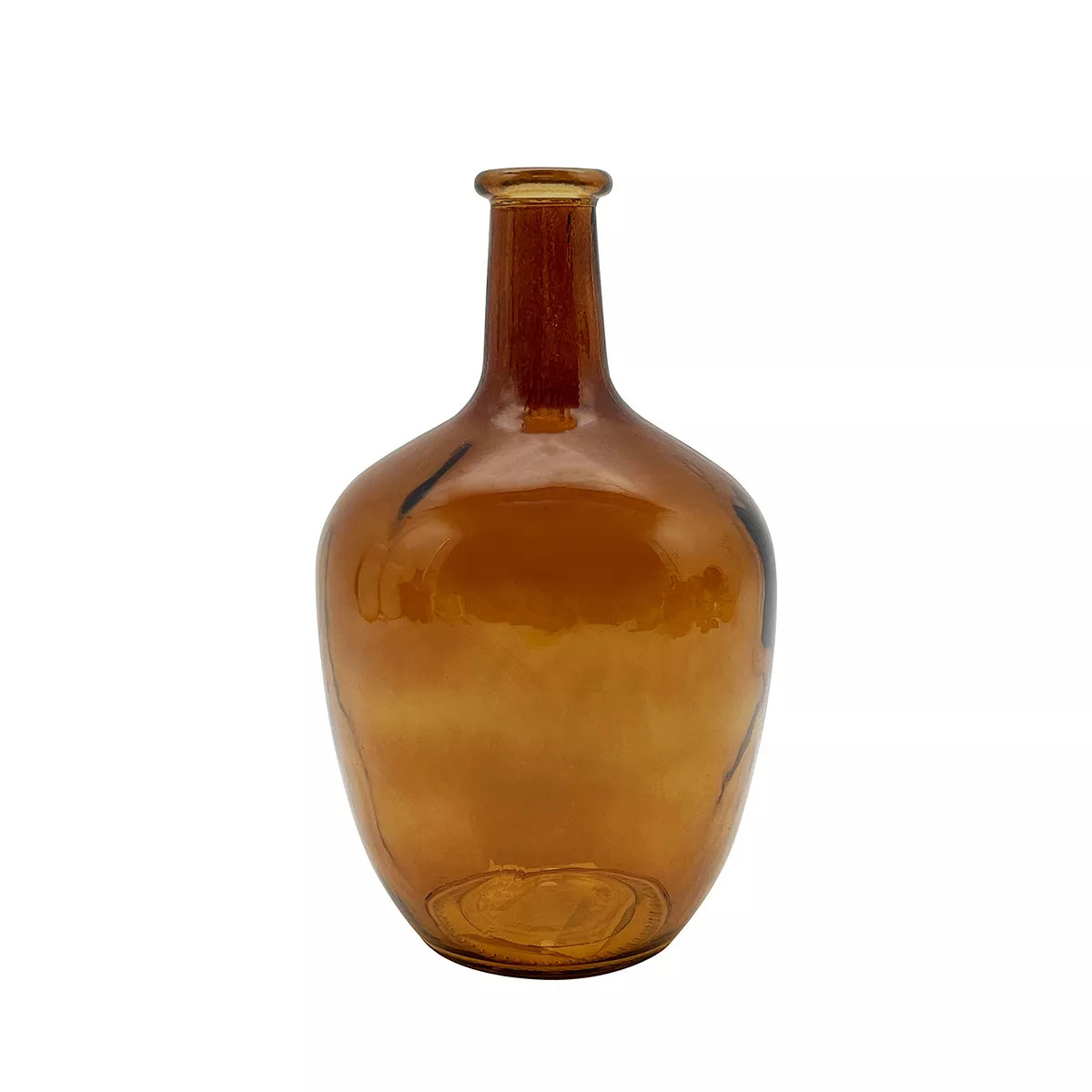 Small Amber Finish Long Neck Decorative Jug Table Decor | Kohl's