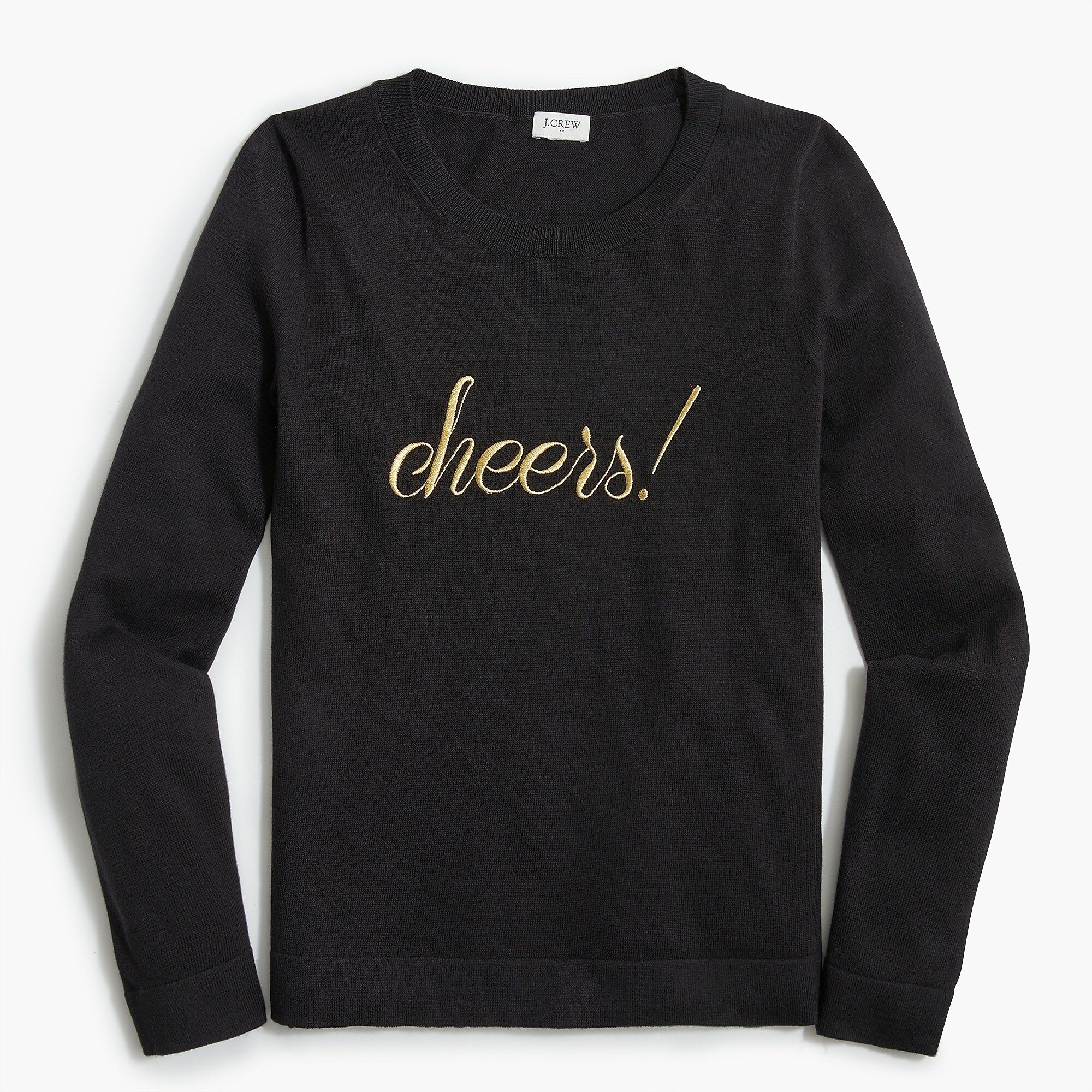 "Cheers!" Teddie sweater | J.Crew Factory