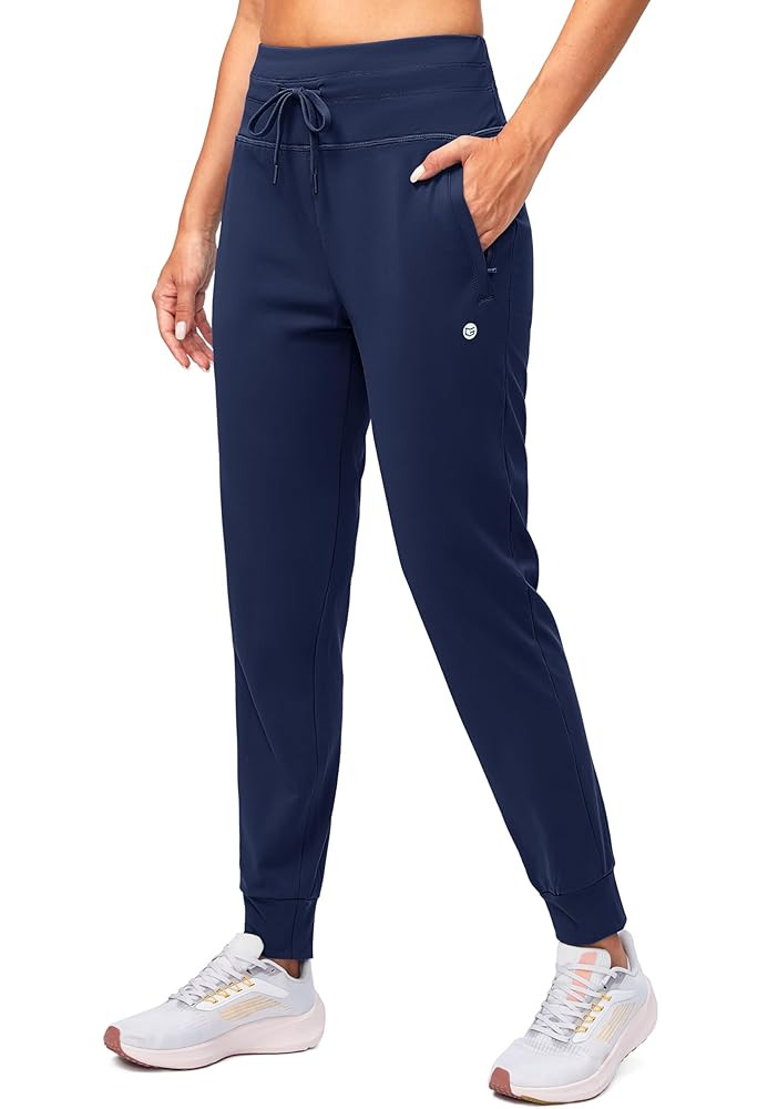 G Gradual Pantalones deportivos con forro polar para mujer, de cintura alta, resistentes al agua,... | Amazon (US)