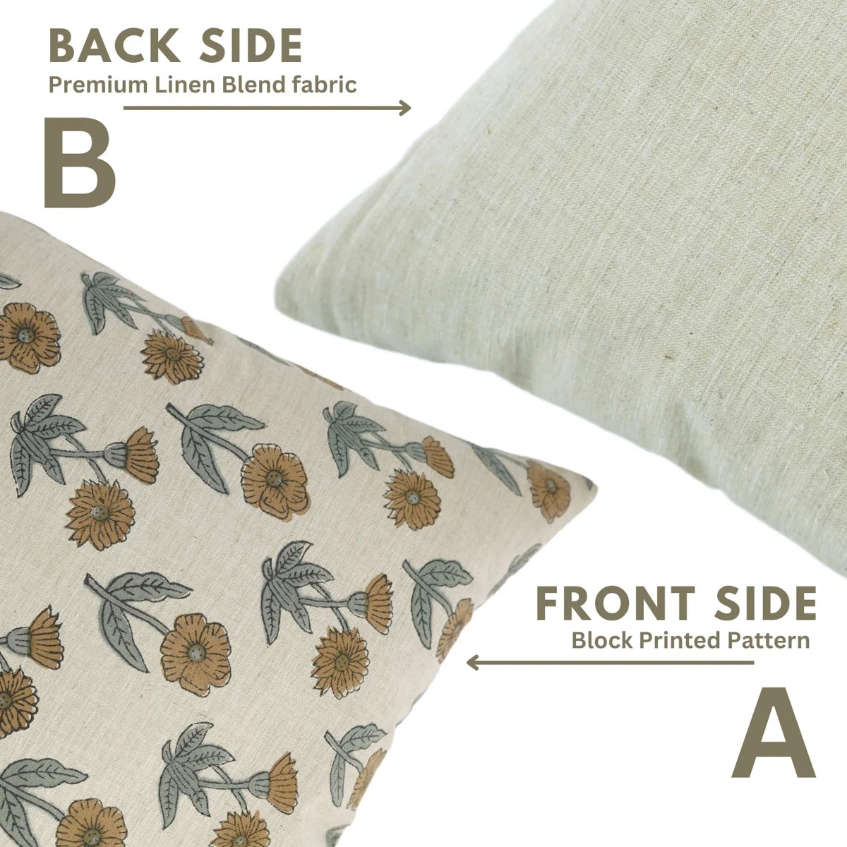 Fabdivine Throw pillow cover Handmade  Block Print, Kirti | Wayfair North America