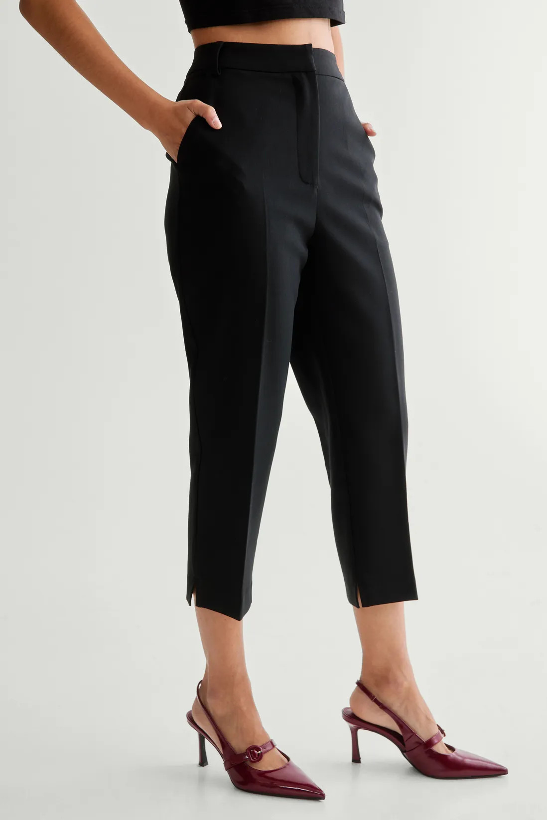 Premium Tailored Capri Trouser | Nasty Gal US