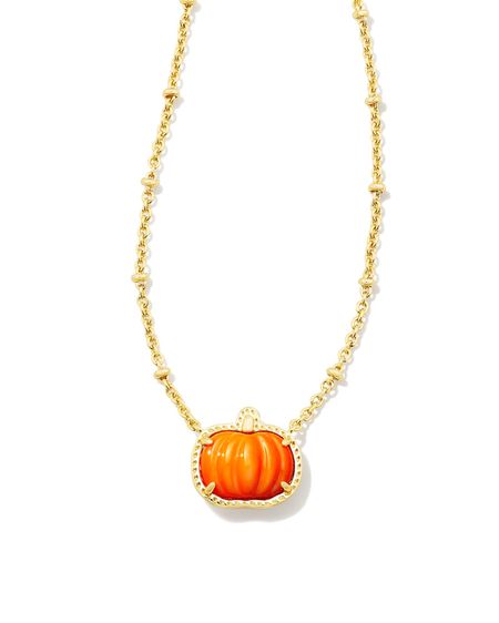 Kendra Scott pumpkin necklace!! Back in stock!!

#LTKfindsunder100