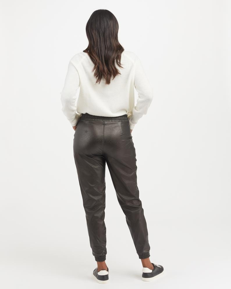 Leather-Like Jogger | Spanx