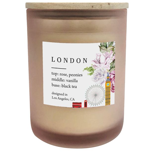 Destination Collection London 15oz 2-Wick Candle, Frosted, Ivory | Walmart (US)