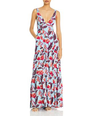 Rae Silk Printed Maxi Dress | Bloomingdale's (CA)