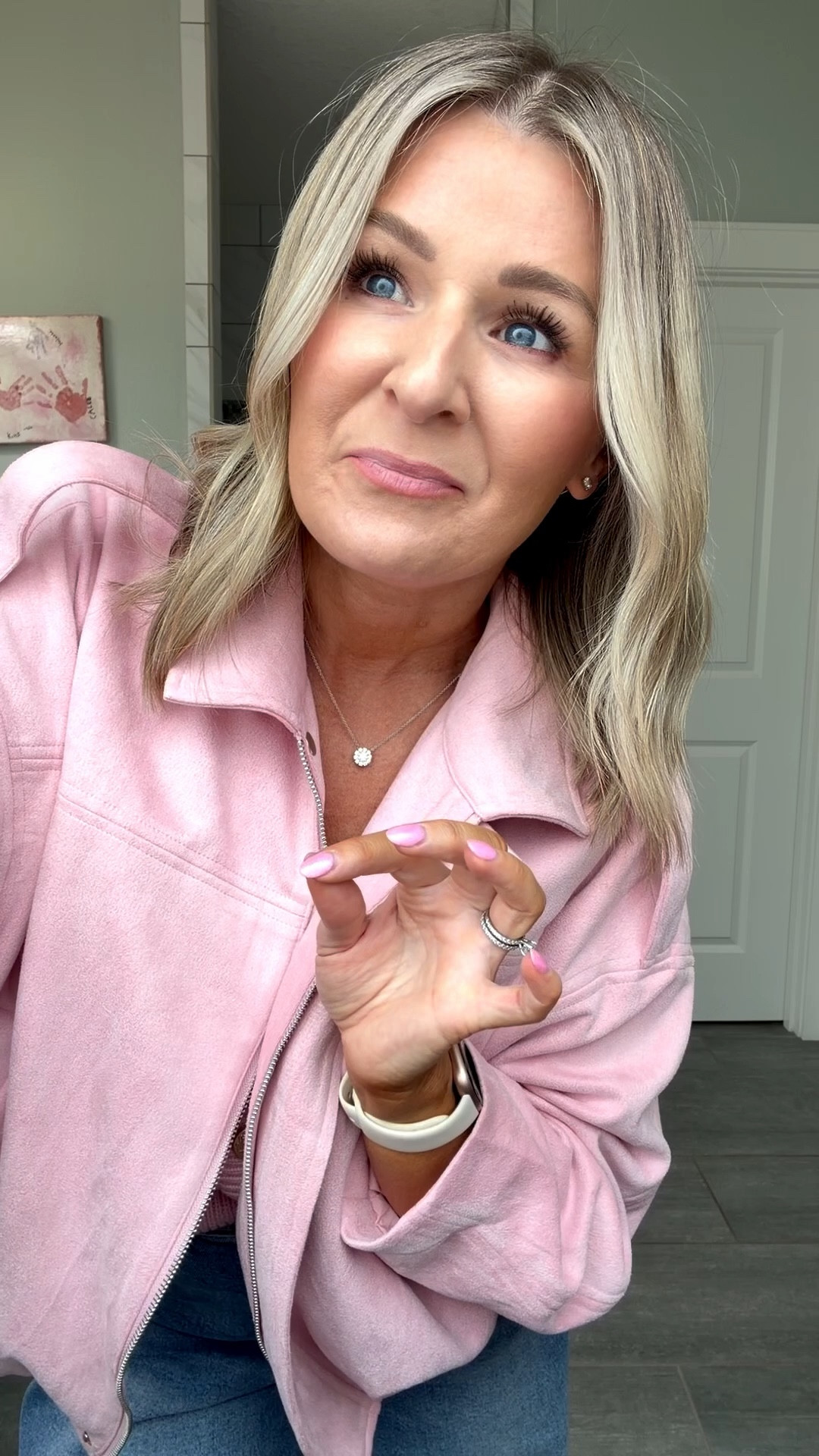 Xsmall jacket
Small sweater vest size 4 short jeans


#LTKgrwm #LTKmomlife #LTKootd